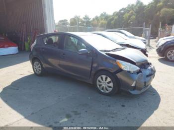  Salvage Toyota Prius c