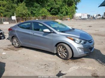  Salvage Hyundai ELANTRA