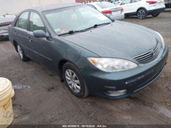  Salvage Toyota Camry