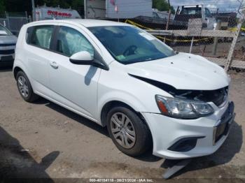  Salvage Chevrolet Sonic