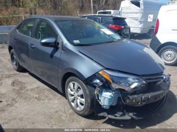  Salvage Toyota Corolla