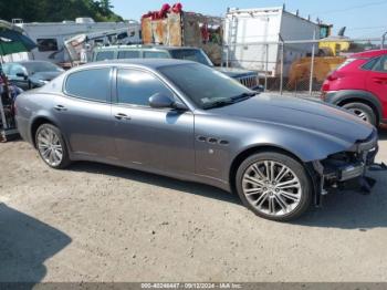  Salvage Maserati Quattroporte