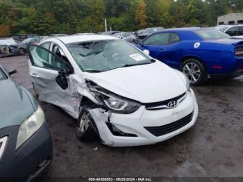  Salvage Hyundai ELANTRA