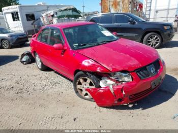  Salvage Nissan Sentra