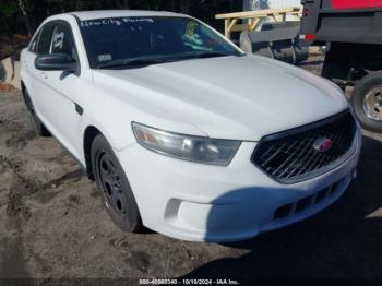  Salvage Ford Police Interceptor