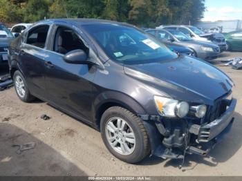  Salvage Chevrolet Sonic