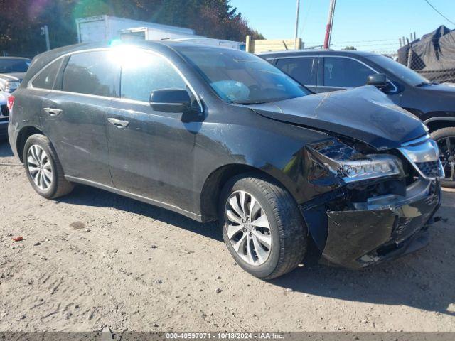  Salvage Acura MDX