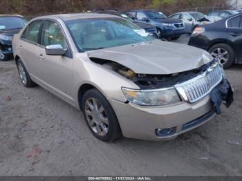  Salvage Lincoln MKZ