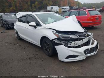  Salvage Chevrolet Cruze