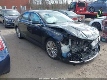  Salvage Lincoln MKZ