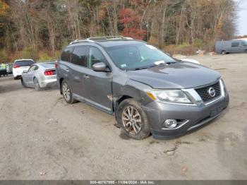  Salvage Nissan Pathfinder