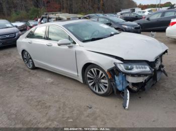  Salvage Lincoln MKZ