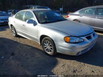  Salvage Pontiac Grand Am