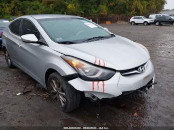  Salvage Hyundai ELANTRA