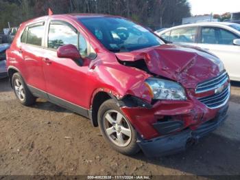  Salvage Chevrolet Trax