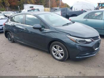  Salvage Chevrolet Cruze