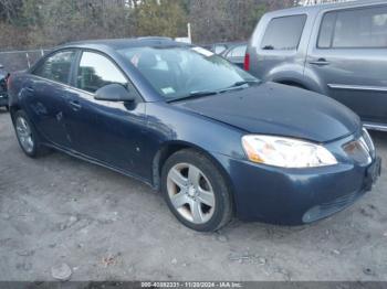  Salvage Pontiac G6