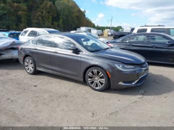  Salvage Chrysler 200