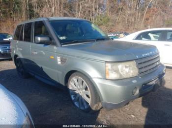  Salvage Land Rover Range Rover Sport