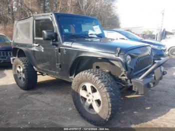  Salvage Jeep Wrangler