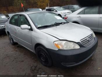  Salvage Toyota Corolla