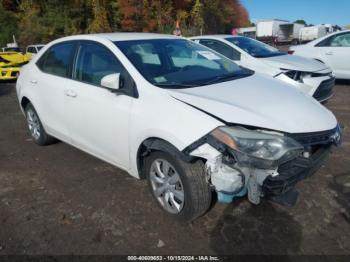  Salvage Toyota Corolla