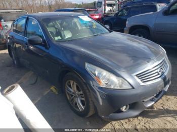  Salvage INFINITI G37x