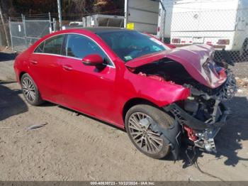  Salvage Mercedes-Benz Cla-class