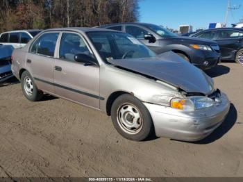  Salvage Chevrolet Prizm