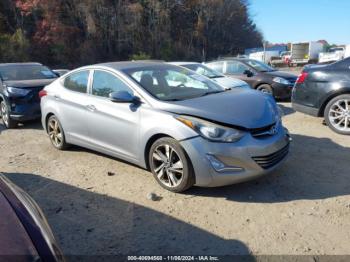  Salvage Hyundai ELANTRA