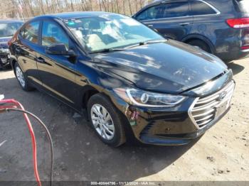  Salvage Hyundai ELANTRA