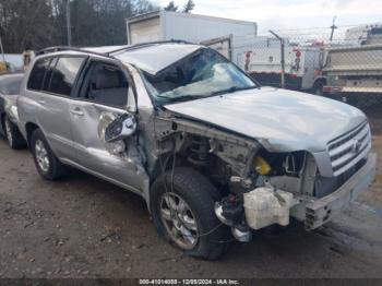  Salvage Toyota Highlander