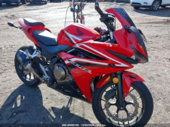  Salvage Honda Cbr500