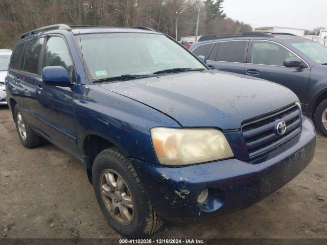  Salvage Toyota Highlander