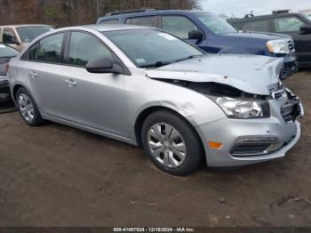  Salvage Chevrolet Cruze