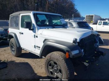  Salvage Jeep Wrangler