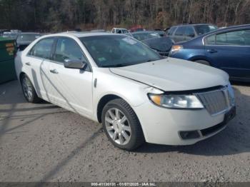  Salvage Lincoln MKZ