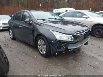  Salvage Chevrolet Cruze