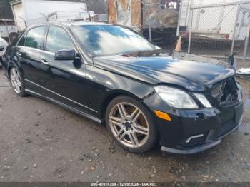  Salvage Mercedes-Benz E-Class