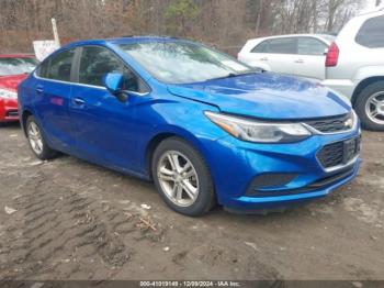  Salvage Chevrolet Cruze