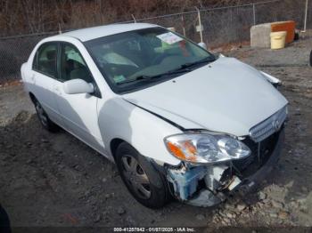  Salvage Toyota Corolla