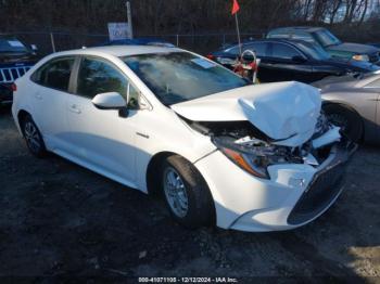  Salvage Toyota Corolla