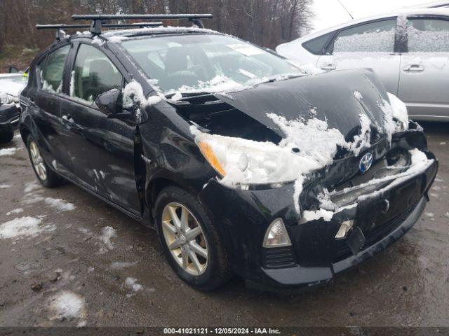  Salvage Toyota Prius c