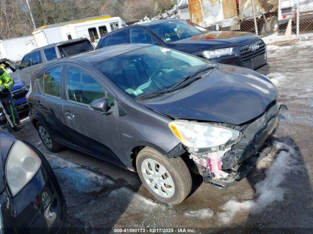  Salvage Toyota Prius c