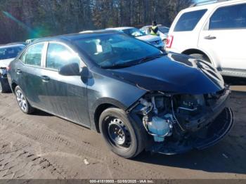  Salvage Toyota Corolla