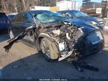  Salvage Lincoln MKZ