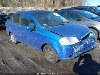  Salvage Chevrolet Aveo