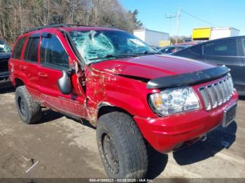  Salvage Jeep Grand Cherokee