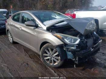  Salvage Hyundai ELANTRA