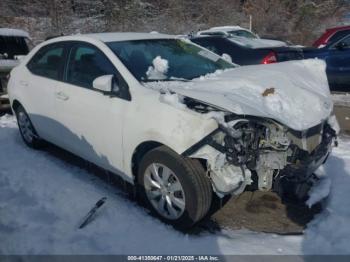  Salvage Toyota Corolla